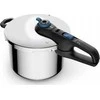 Greitpuodis TEFAL SECURE TRENDY 6L + nerūdijančio plieno krepšelis