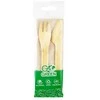 Gogreen Compostable cutlery set (fork, peilis, napkin) Go Žalias / 0,02kg