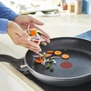 TEFAL | So'Light H0560842 | Keptuvė | Kepimui | Skersmuo 32 cm | Tinka indukcinei kaitlentei | Pilka | Fiksuota rankena