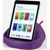 Teka Bean Bag Puffe su kišene knygai/planšetei, violetinė