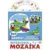 Teka *MOZAIKOS blizgus, TRANSPORTO PRIEMONĖS, 3in1, magnetai + putplastis