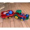 Teka ekskavatorius su priekaba ir mini komplektas 10 vnt