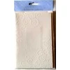 Teka Reljefinės atvirutės + vokai ornament creme 03 5vnt