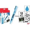 Teka Liquid kreidos mėlyna (12 vnt.)