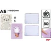 Teka Nešiojamasis kompiuteris A5/80K pliušas su spyna Frosty MIX