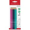 Teka Pieštukų portfelis 1111/HB 12vnt FABER CASTELL