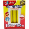 Teka Plastelina Geltona Komplet 15 Lasek Szkolna Plastyczna 250g Inspiria 9844