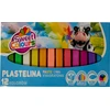 Teka Sweet Colours Koma plastilinas 12 spalvų, kvadratinis pastelinis