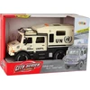 Žaislinis visureigis City Service Lean Toys, baltas, 24x13,5x10 cm