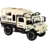 Žaislinis visureigis City Service Lean Toys, baltas, 24x13,5x10 cm