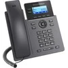 „Grandstream Networks GRP2602G“ IP telefonas, Juodas, 2 linijų, LCD, Wi-Fi