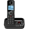 Telefonas stacionarus Alcatel F860 Telefonas DECT głosowy, Bezprzewodowy.Ausinė-Juodas (ATL1423419)