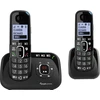 Stacionarus telefonas Amplicomms BigTel 1582 Duo DECT sistemoje Skambučio identifikavimas Juodas (ATL1423358)