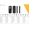 Telefonas stacionarus Beafon Bea-Fon C80 juodas