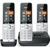 GIS Gigaset COMFORT 500A Trio Analoginio ryšio / DECT telefonas Skambintojo ID Juoda, Sidabras