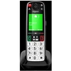 GIS Gigaset EASY 500 Analoginio ryšio / DECT telefonas Skambintojo ID Juoda, Sidabras