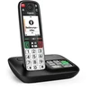 Telefonas stacionarus Gigaset EASY 500A Telefonas analogowy/DECT Nazwa i identyfikacja dzwoniącego Juodas, Sidabrinė (S30852-H3135-R101)
