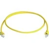 Telegärtner patch cable SFTP CAT 6A geltona 0,25m