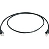 Telegaertner „Telegärtner“ „Telegärtner MP8 FS 500“ – patch kabelis – RJ-45 (M) – RJ-45 (M) – 25 cm – SFTP – CAT 6a – juodas (L00000A0235)