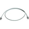 Telegaertner Telegärtner patch cable SFTP CAT 6A pilka 0,25m