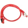Telegärtner Patchkabel, S/FTP, PiMF, Cat 6A (ISO/IEC), raudona, 2,0 m (L00001A0086)
