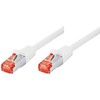 Telegärtner Patchkabel, S/FTP, PiMF, Cat 6A (ISO/IEC), balta, 1,0 m (L00000A0131)