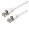 TELEGRTNER TELEGÄRTNER RJ45 Patch Cord S/FTP, Cat.6A, LSZH, balta, 15 m