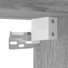 TV staliukas Televizoriaus spintelė, pilka, 60x31x39,5cm, mediena ir metalas