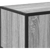 TV staliukas Televizoriaus spintelė, pilka, 160x35x41cm, mediena ir metalas
