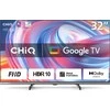 Televizorius Chiq L32FM9V 32 colių 80 cm 16:9 FHD LED „Google“ televizorius su juodu ekranu