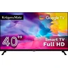 Kruger & Matz „KrugerMatz“ 40 colių FHD „Google TV 5.0“ televizorius, DVB-T2/S2/T/C H.265 HEVC