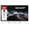 Sharp 4K QLED MiniLED televizorius | 50JP7265E | 50 | Išmanusis televizorius | „Google TV“ | UHD | Sidabras