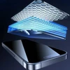TelForceone Grūdinto stiklo metalinis rėmelis, skirtas "iPhone 16 Plus" 6,7 juodas rėmelis