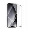 Telforceone Grūdinto stiklo metalinis rėmas Samsung Galaxy A15 4G / A15 5G juodas rėmelis