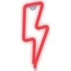 Neoninė LED lemputė BOLT raudonas žaibas + USB FLNE06 Forever Light