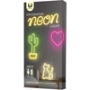 Neoninė LED lemputė BANGINIS šilta balta šikšnosparnis + USB FLNE09 Forever Light
