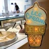 Sieninis šviestuvas TelForceone RETRO Metal Sign LED ledai"Forever" šviesiai