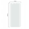 „Telone Folia“ ochronna „Samsung Galaxy S8 Plus“ lankstus TPU ekrano apsauginis dėklas TSGS8PFTSP