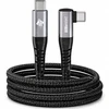 Teltech TCA-11 PD E-maker USB-C - USB-C 240W 2m juodas pintas kabelis
