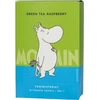 Moomin žaliosios arbatos su avietėmis pakuotė