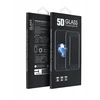Tempered Glass FULL 5D visiškai klijuojamas grūdintas stiklas - juodas, skirtas „Samsung Galaxy A37 5G“