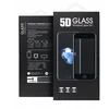 Tempered Glass FULL 5D visiškai klijuojamas grūdintas stiklas - juodas, skirtas „Samsung Galaxy A37 5G“