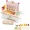 Tender Toys Medinis magnetinis ledų parduotuvės žaislas „Švelnūs lapeliai“