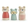 Tender Toys Mediniai meškiukai 3 vnt. EDUKAMP