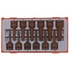 TengTools Smūginių sukimo antgalių rinkinys Teng Tools TT9212TX; 12 vnt.