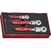 Teng Tools TEA7203 VYRSOMŲ REKETINIŲ RANKENĖLIŲ RINKINYS, 3 VNT. (1 KOMPLEKTAS)