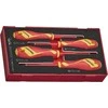 Teng Tools VDE 1000V TEAMDV04N1 KRYŽMINIŲ ATSUKTUVŲ RINKINYS, 4 VNT. (1 KOMPLEKTAS)