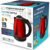Elektrinis Virdulys - Esperanza EKK113R - 1,8 L, Juodas/Raudonas, 1800 W