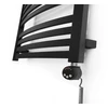 Plaukų džiovintuvas Elektrinis rankšluosčių džiovintuvas Terma D01 500 mm x 1210 mm, juodas