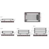 Termo Teknik Termolux Classic radiatorius, 11 tipas, 500 x 600 mm, 379 W